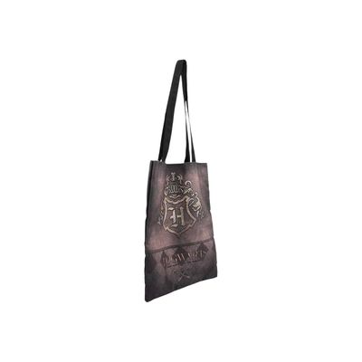 8445118023947-Harry Potter - Sac shopping - brun/or - Karactermania-Angle gauche-1