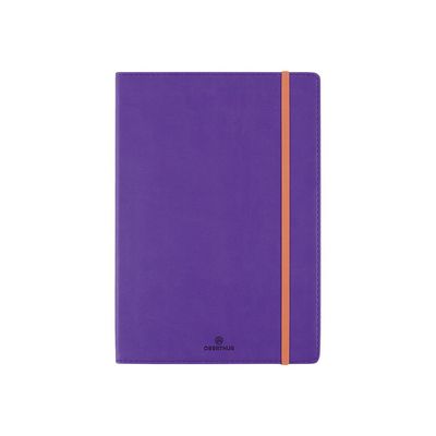 3108725881632-Oberthur Carmen - Carnet de notes souple A5 - ligné - 200 pages - violet-Avant-0