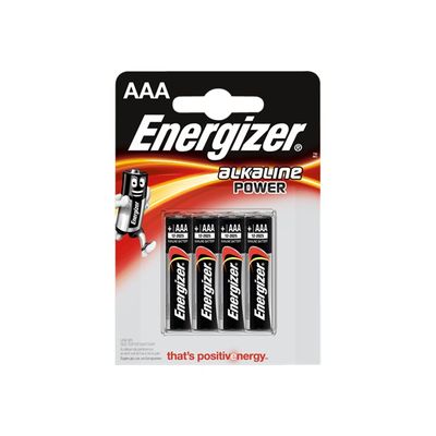 7638900247893-ENERGIZER Power - 4 piles alcalines - AAA LR03-Avant-0