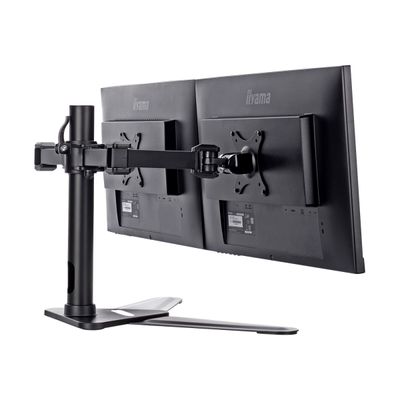 4948570032068-Iiyama DS1002D-B1 - Pied avec support de fixation pour 2 écrans jusqu'à 30"-Arrière-4