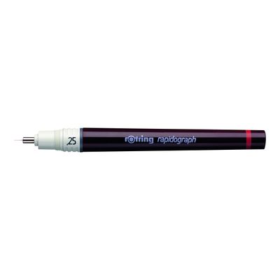 3501179032375-Rotring rapidograph - Stylo technique - 0.25 mm - noir - fin-Avant-0