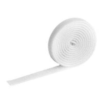 4005546991160-DURABLE CAVOLINE GRIP 10 - rouleau attache-câble auto-agrippant - 1m x 1cm - blanc-Avant-1