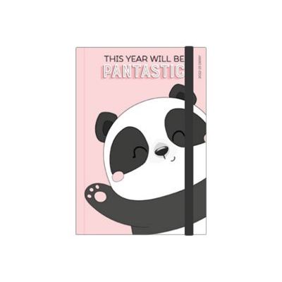 8054117624798-Agenda Panda - 1 semaine sur 2 pages - 9,5 x 13,5 cm - Legami-Avant-0