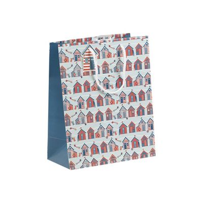 5033601002659-Clairefontaine - Sac cadeau - dieppe bleu/rouge - 26,5 cm x 14 cm x 33 cm-Angle gauche-0