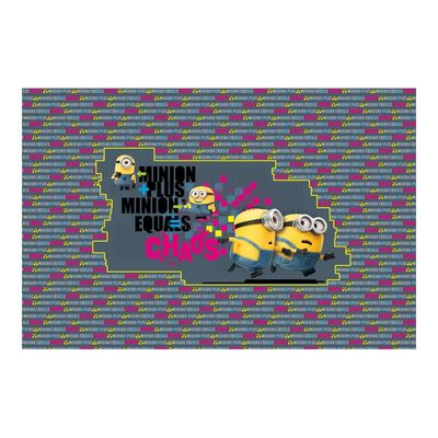 3329688127494-Les Minions - Sous-main 60 x 40 cm - modèle chaos - Clairefontaine-Avant-0