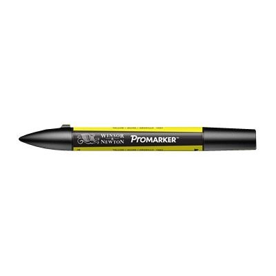 884955042489-ProMarker - Marqueur double pointe - jaune-Angle gauche-1