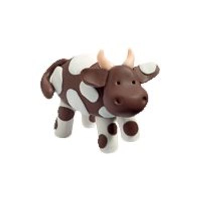4007817806005-STAEDTLER FIMO kids form&play Farm - kit de pâte à modeler - Modèle Ferme-Angle gauche-1