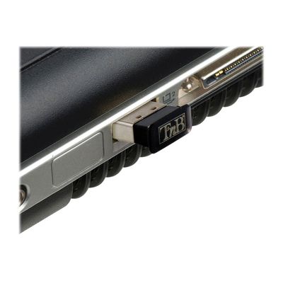 3303170044339-T'nB Miny MM240 - souris sans fil - 2.4 GHz - noir-Angle gauche-5