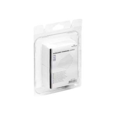 4005546808277-Durable - 100 Cartes plastique standard pour imprimante DURACARD ID300-Angle gauche-2