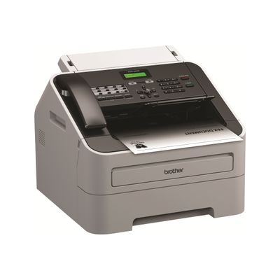 4977766712903-Brother FAX-2845 - Fax laser monochrome avec combiné téléphonique - 20 ppm-Angle gauche-2