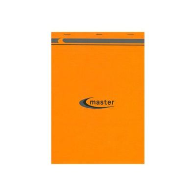 3210330107141-MASTER - Bloc notes détachables - A4 + - 200 pages - petits carreaux - 70g-Avant-0