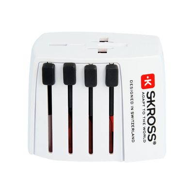 7640166320616-SKROSS MUV USB - Adaptateur de voyage universel + 2 ports USB - pour Euro, Australie/Chine, Royaume-Droite-8