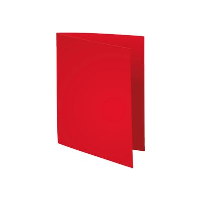 3288584201120-Exacompta Forever - 5 Paquets de 100 Chemises - 170 gr - rouge-Angle droit-1