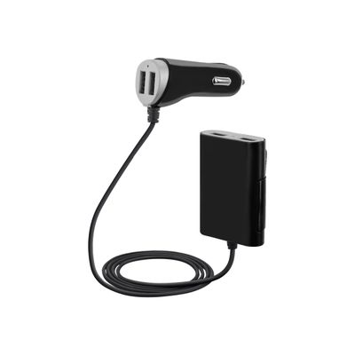 3571211380689-Bigben - chargeur allume-cigare pour smartphone - 4 USB-Angle droit-0