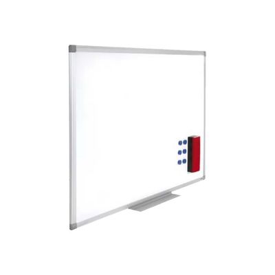 3219913330020-Juvénilia - Tableau blanc laqué 45 x 60 cm - magnétique-Angle gauche-0