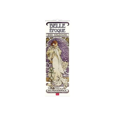 8051128759754-Legami - Calendrier mensuel 2024 - 16 x 49 cm - Belle Époque-Avant-0