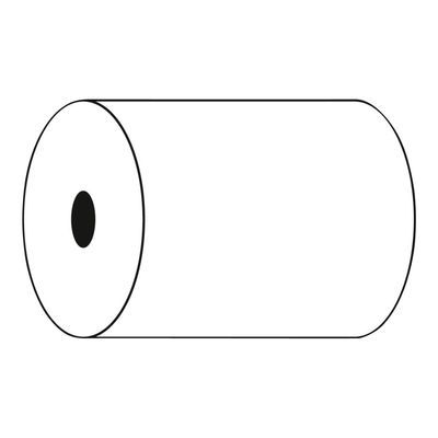 3130633403446-Exacompta - 60 Bobines thermiques - rouleaux TPE - 57 x 50 x 12 mm - sans Bisphénol A-Angle gauche-1