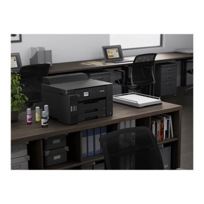 8715946683621-Epson EcoTank ET-16150 - Imprimante jet d'encre couleur A3 - USB, LAN, Wi-Fi-Angle gauche-3