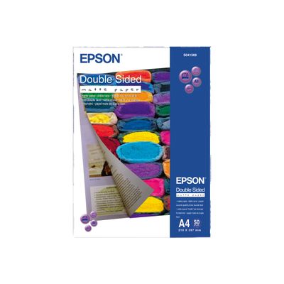 0400793505216-Epson - Papier photo couché 2 faces - A4 - 178 g/m² - 50 feuilles-Avant-0