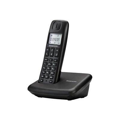 3425163419556-Sagemcom D142 - téléphone sans fil avec ID d'appelant-Angle droit-0