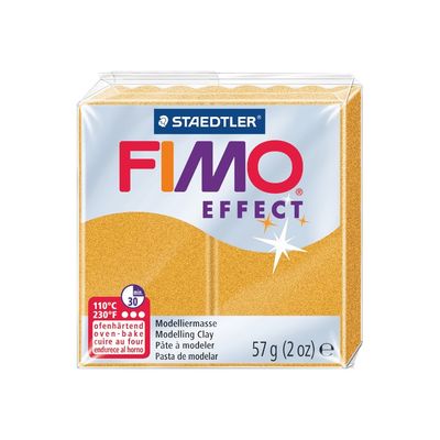 4007817096093-Pâte Fimo Effect - Or Métallique - 57G-Angle droit-1