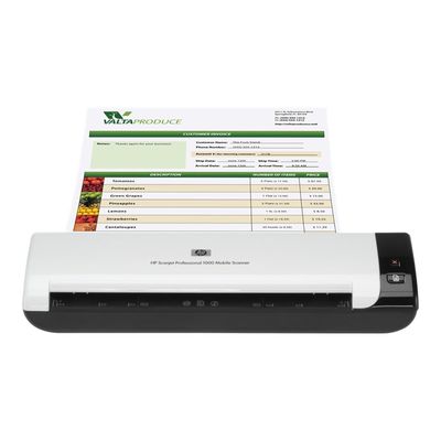 0884962645680-HP ScanJet 1000 Professional Mobile Scanner - scanner à feuilles - modèle bureau - USB 2.0-Avant-12