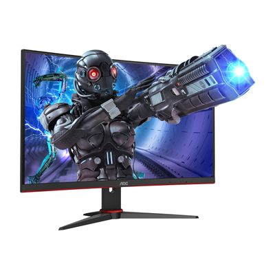 4038986187381-AOC Gaming C27G2ZE/BK - G2 Series - écran LED 27" - incurvé - Full HD (1080p) -Angle gauche-16