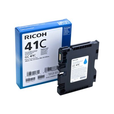 4961311866685-Ricoh GC 41 XL- cyan - cartouche d'encre originale-Angle gauche-0