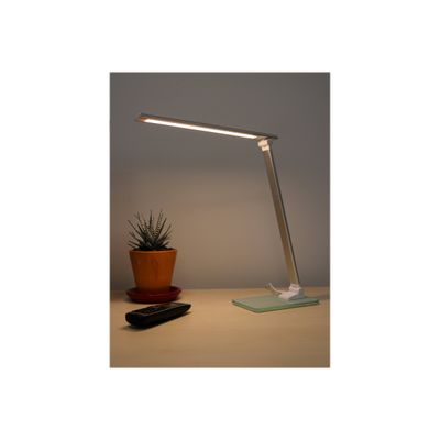 3595560029433-Unilux - Lampe de bureau pliable Popy - LED - socle en verre-Angle droit-2