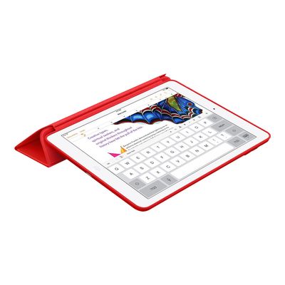 0885909737031-Apple Smart (PRODUCT) RED - boîtier de protection pour tablette-Angle gauche-1