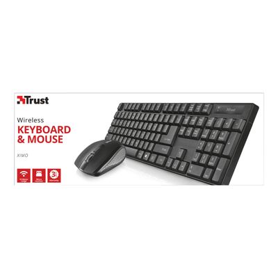8713439211368-Trust XIMO - ensemble clavier et souris sans fil - Azerty-Avant-5