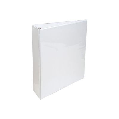 3130639518441-Exacompta Kreacover - Classeur à anneaux personnalisable - Dos 70 mm - A4 Maxi - blanc - 3-Angle gauche-1