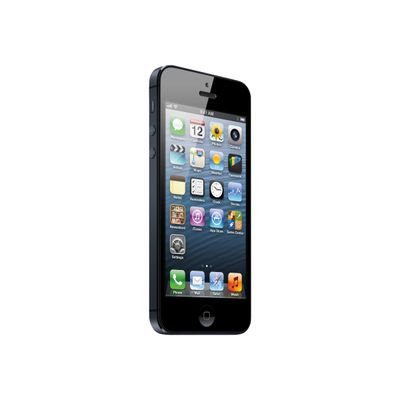 2012349929957-Apple iPhone 5 - noir et ardoise - 4G LTE - 16 Go - GSM - smartphone-Angle gauche-1
