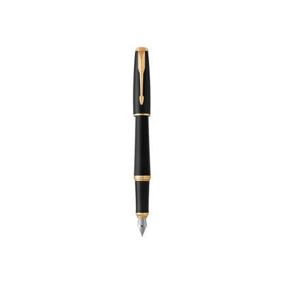 3501179315935-Parker Urban - Stylo plume noir mat GT - pointe fine-Avant-0