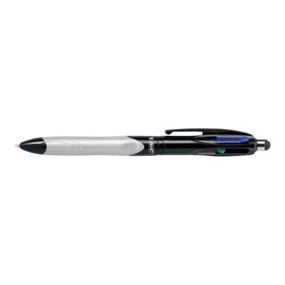 3086123379923-BIC 4 Couleurs Stylus - stylo bille 4 couleurs-Angle gauche-0