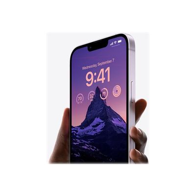 0194253408918-Apple iPhone 14 - Smartphone - 5G - 6/128 Go - violet-Gros plan-8