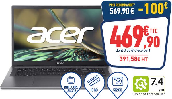 Pc portable Acer Aspire 3