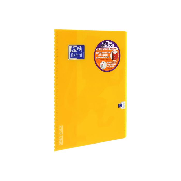 Cahier Oxford Openflex - 21x29,7 Cm, 96 Pages Petits Carreaux - Couverture Polypropylène Souple - Couleur Aléatoire