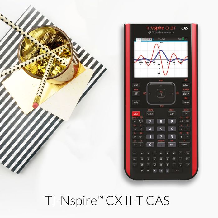 WYNGS Housse De Protection Calculatrice TI-Nspire CX II-T - Coque Rigide EVA Avec Zip 3 Côtés, Multiple Coloris