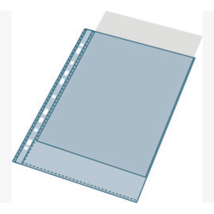 Pack EXACOMPTA : 2 Classeurs Souples A4 + 100 Pochettes Perforées + 12 Intercalaires - Pour Classement Organisé Bureau Ou Maison