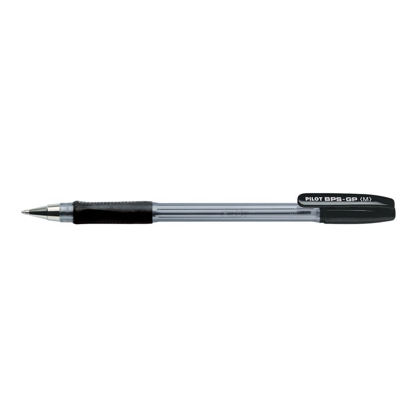 4902505142796-Pilot BPS-GP - Stylo à bille - noir - encre à huile - 1 mm - moyen-P_1356_1-0