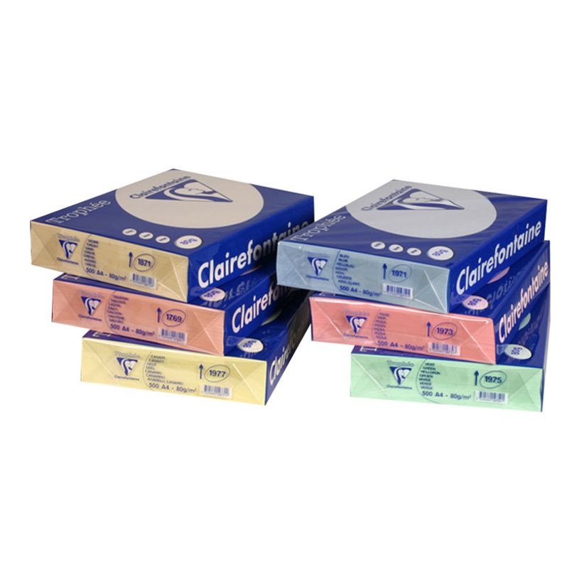 3329680188400-Clairefontaine Trophée - Papier couleur - A3 (297 x 420 mm) - 80 g/m² - Ramette de 500 feuill-P_1884_2-1
