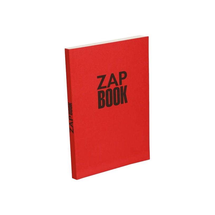 3329680335408-Clairefontaine Zap Book - Bloc dessin - 160 feuilles - A4 - 80 gr - blanc-P_3354_2-1