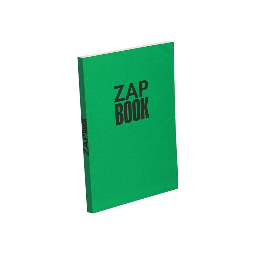 3329680335408-Clairefontaine Zap Book - Bloc dessin - 160 feuilles - A4 - 80 gr - blanc-P_3354_3-2