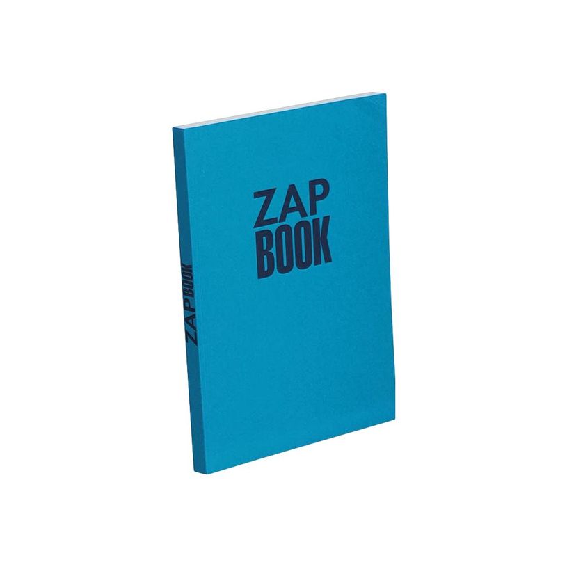 3329680335408-Clairefontaine Zap Book - Bloc dessin - 160 feuilles - A4 - 80 gr - blanc-P_3354_4-3