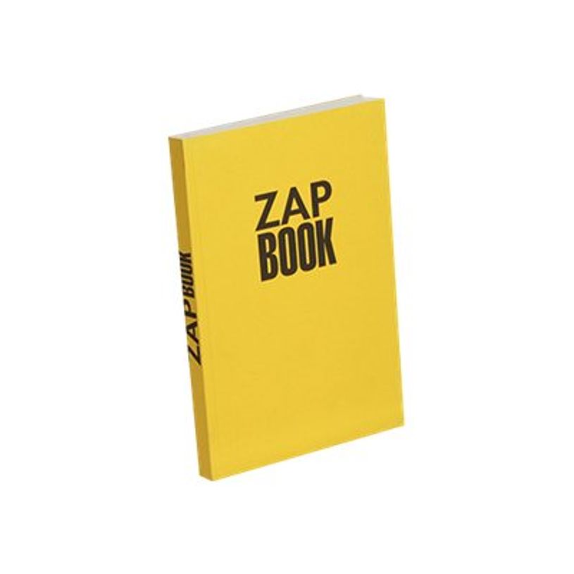 3329680335507-Clairefontaine Zap Book - Bloc dessin - 160 feuilles - A5 - 80 gr - blanc-P_3355_1-0