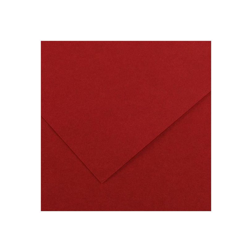3148950402295-Canson Iris Vivaldi - Papier - 500 x 650 mm - rouge foncé - 185 g/m²-P_4276_1-0