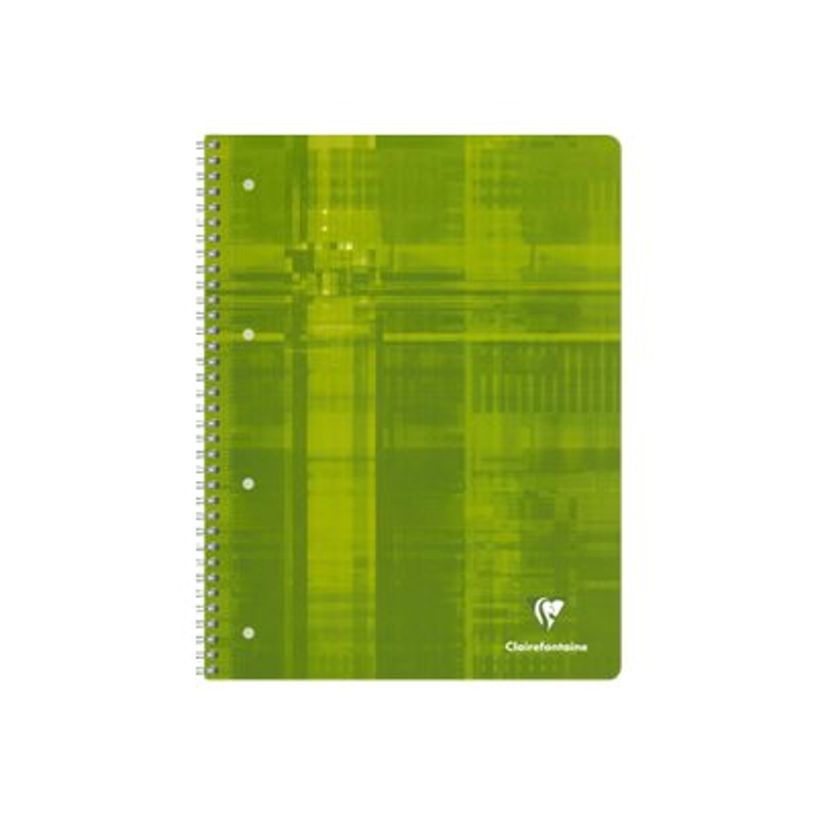 3329680082517-Clairefontaine Studium - Cahier à spirale A4 (21x29,7 cm) - 160 pages - grands carreaux (seyès) - feuilles perforées détachables - disponible d-P_8251_1-0