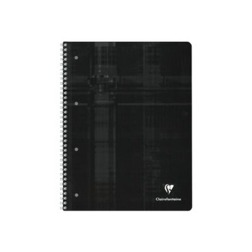 3329680082517-Clairefontaine Studium - Cahier à spirale A4 (21x29,7 cm) - 160 pages - grands carreaux (seyès) - feuilles perforées détachables - disponible d-P_8251_2-1