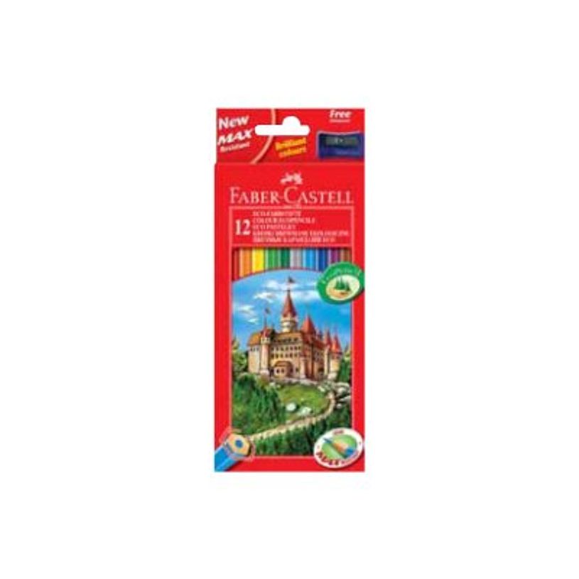 7891360580089-Faber-Castell - 12 crayons de couleur multicolore-P_10287_1-0